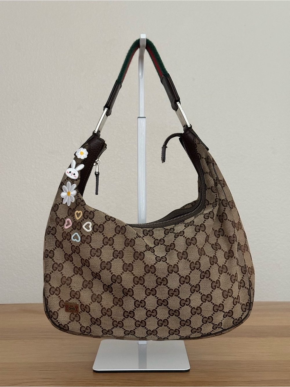 Gucci cherry line hobo shoulder bag